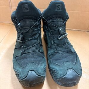 Salomon XA Forces Boots Mid EN Mens 13Women 14Black Excellent Condition